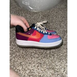 Nike Undefeated x Air Force 1 Low Total Orange Size‎ 3.5 DV5255-400